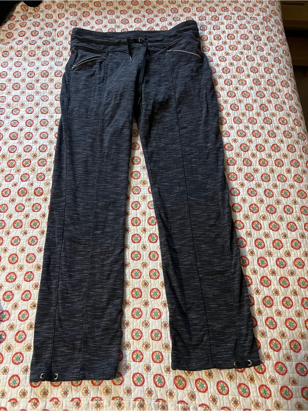 Athleta Metro Slouch Jogger Pants Heathered Gray size medium